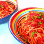 Spaghetti amatriciana