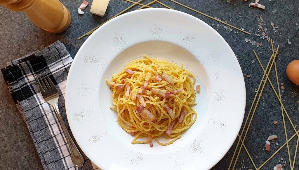 Spaghetti Carbonara nach original italienischem Rezept