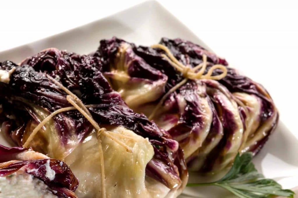 Radicchio mit Ziegenkäse