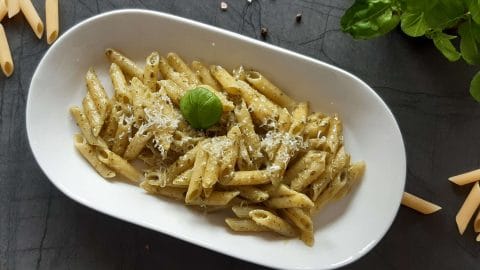 nudeln mit pesto