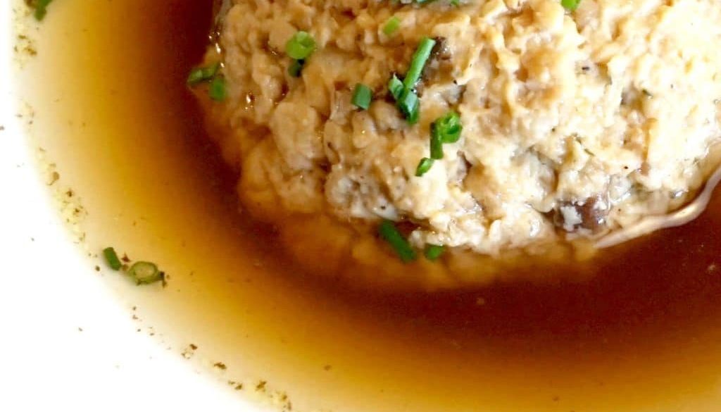 Speckknödelsuppe