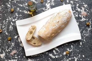 Ciabatta mit Oliven