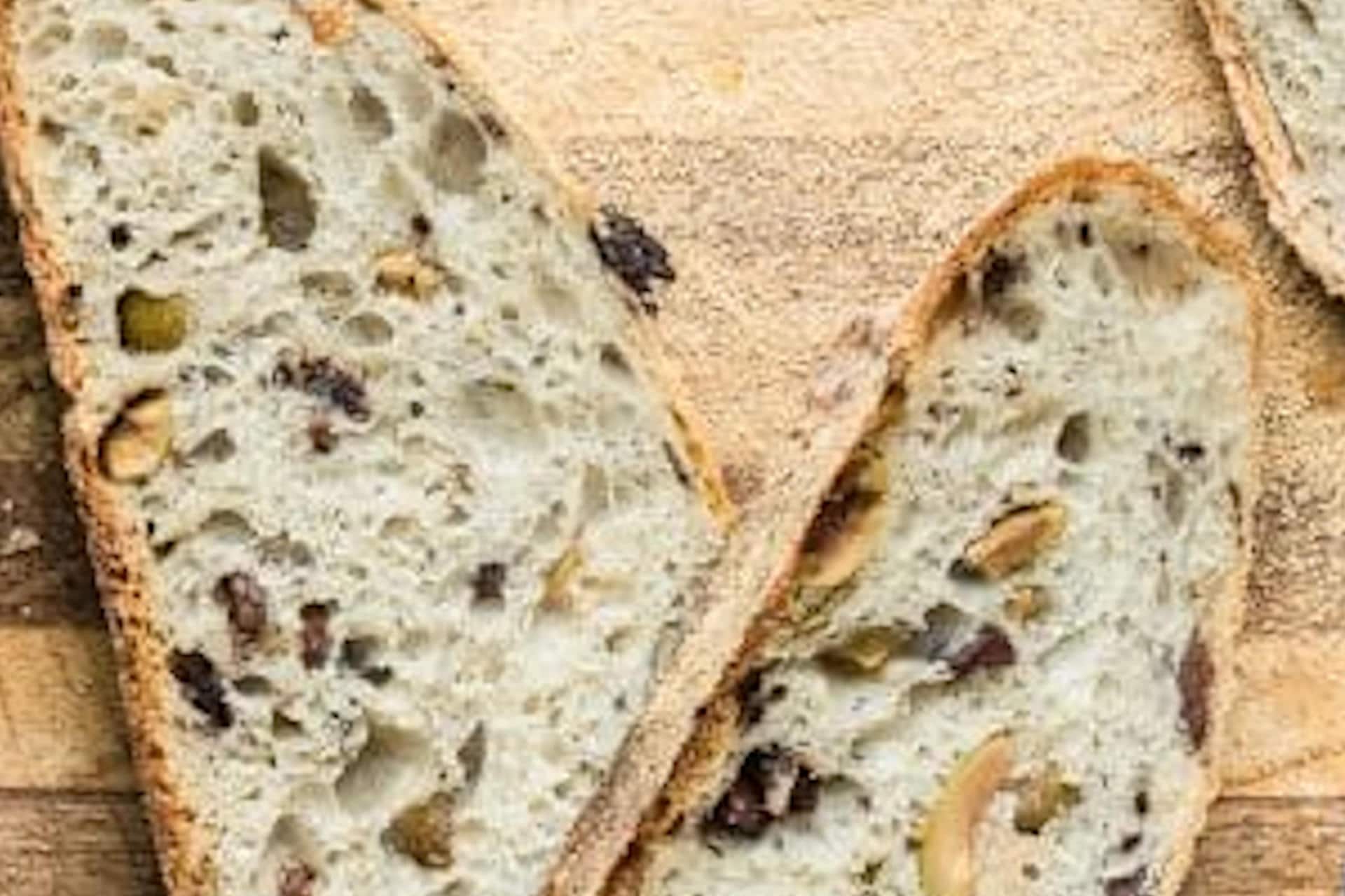 Ciabatta mit Oliven - nach original italienischem Rezept