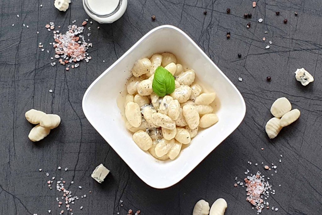 Gnocchi with gorgonzola