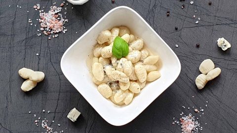 Gnocchi with gorgonzola