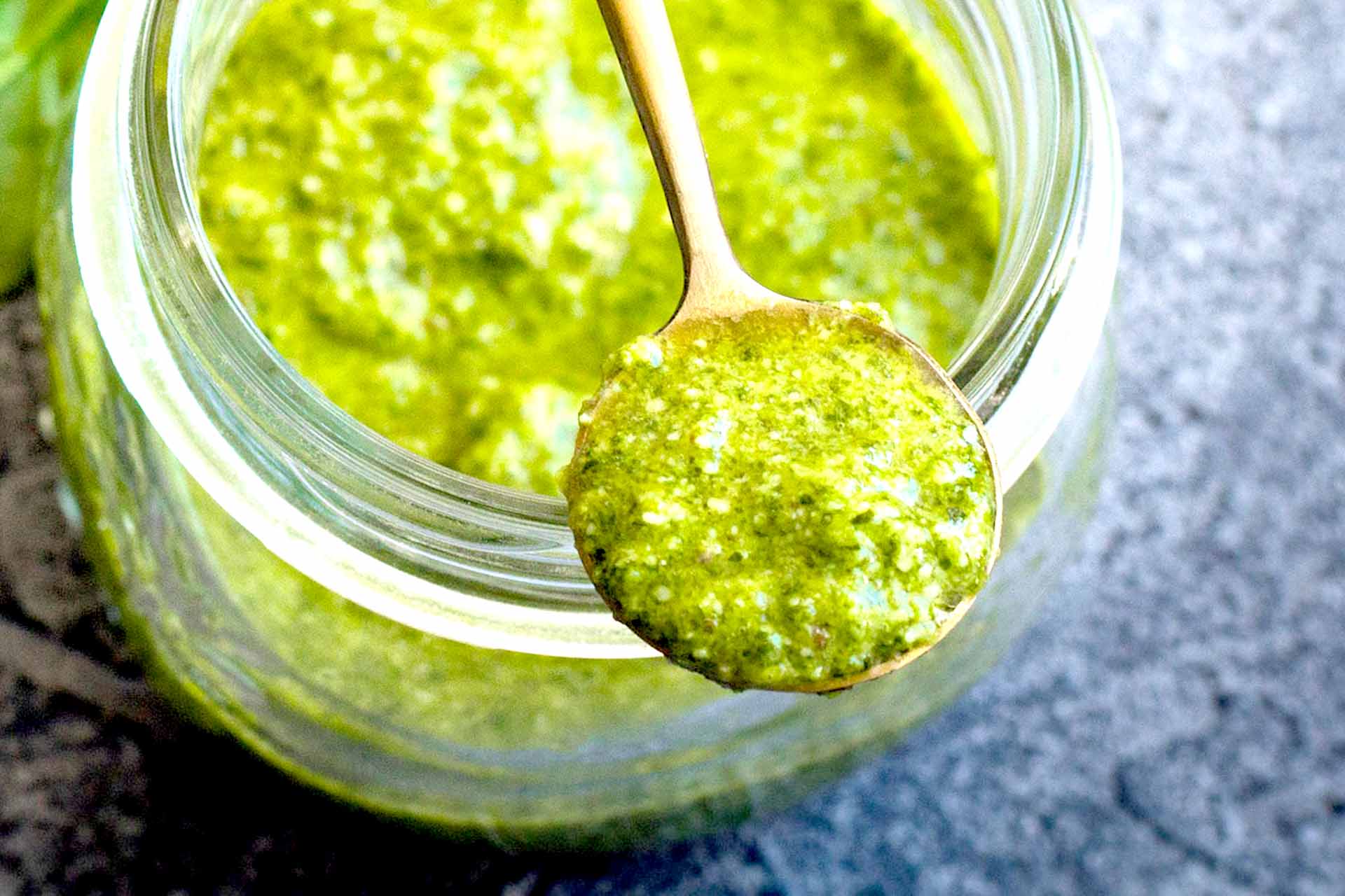 Zucchini Pesto - delicious original Italian recipe