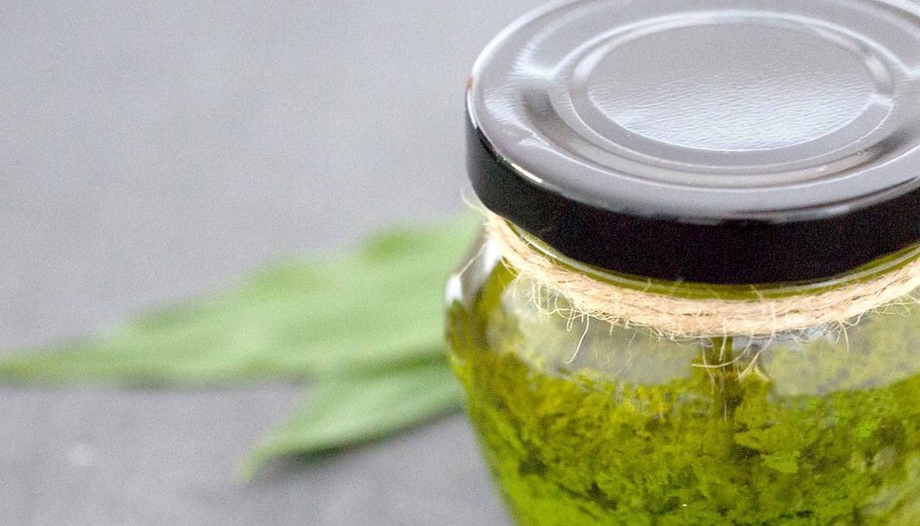 bärlauchpesto mit mandeln