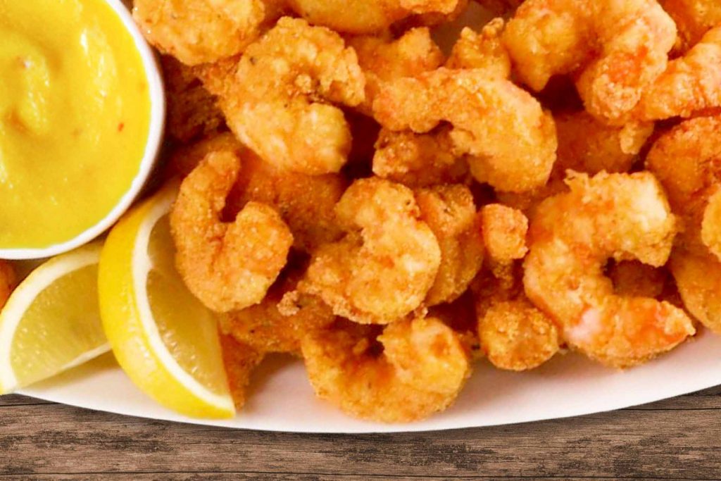 Fried prawns