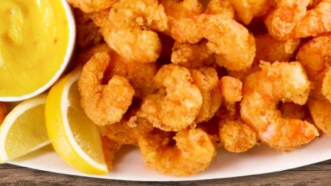 Fried prawns