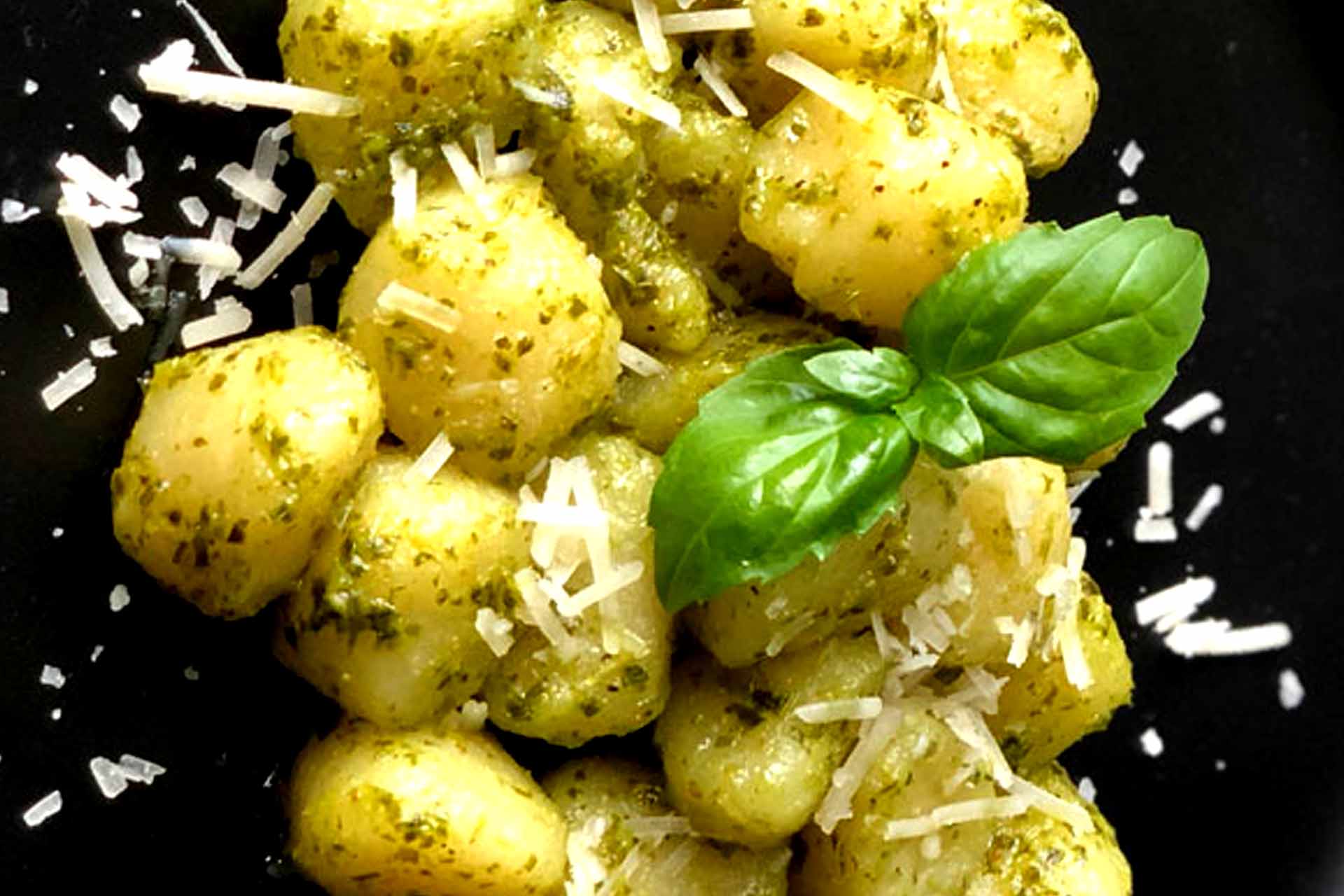 Gnocchi with pesto