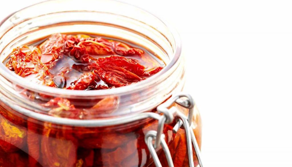 getrocknete tomaten in öl