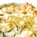 kartoffel zucchini gratin