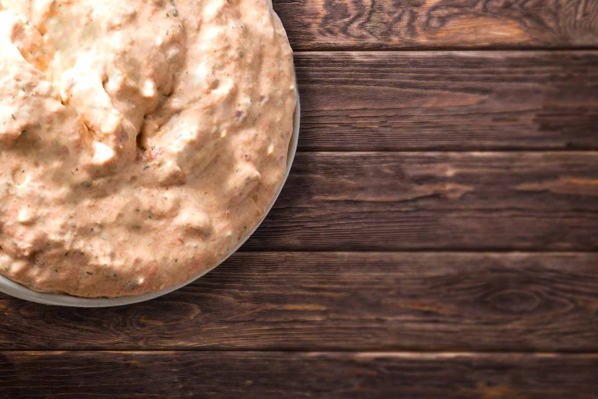 Lachsaufstrich mit Frischkäse - nach italienischem Rezept