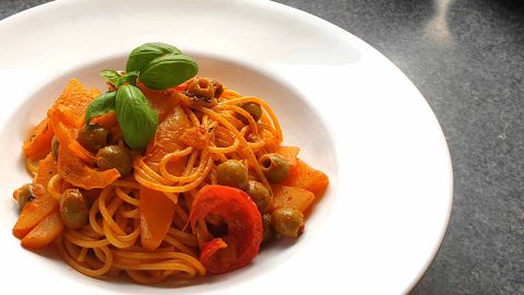 pasta peperonata