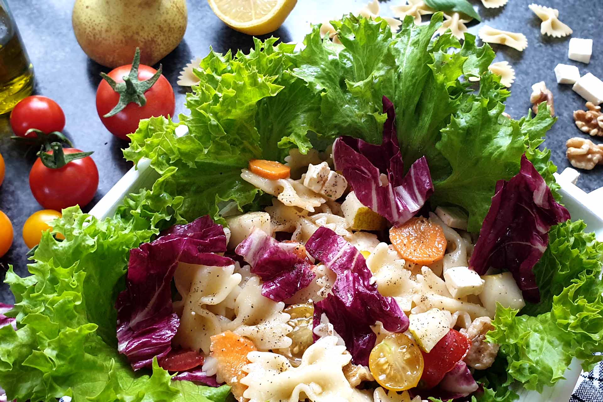 Pasta alla boscaiola - Nudeln nach Holzfällerart