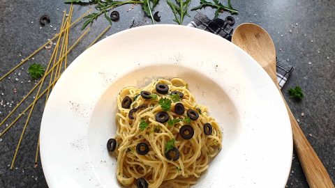 Thunfisch Pesto mit Spaghetti