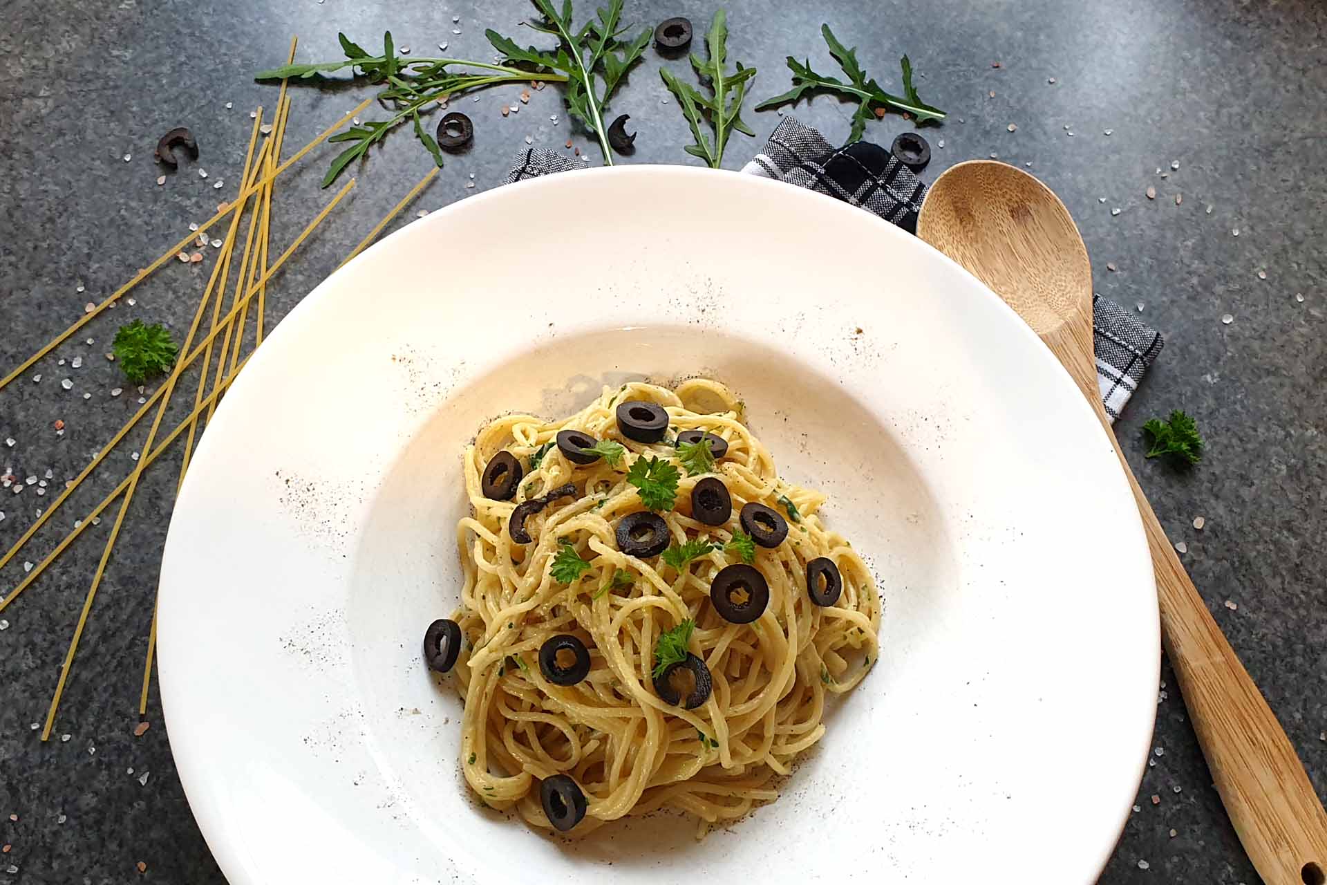 Thunfisch Pesto mit Spaghetti