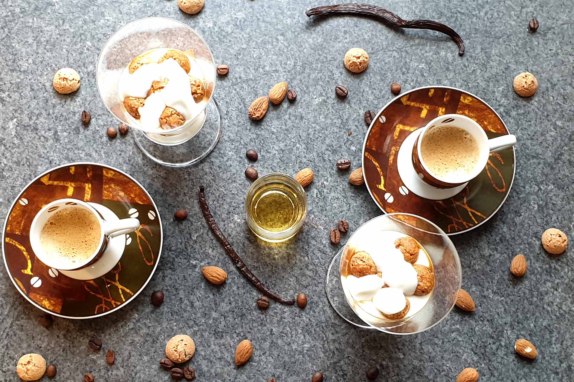 Mascarpone Creme mit Amarettini - Einfach - Lecker - Schnell