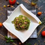 Pasta mit Thunfisch und Rucola Pesto