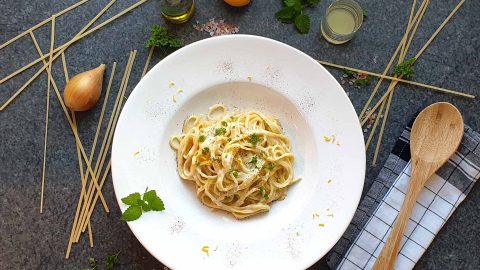 Spaghetti al limone