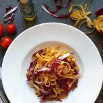 pasta mit radicchio und speck