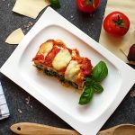 spinat ricotta lasagne mit tomatensauce