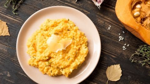 Pumpkin risotto