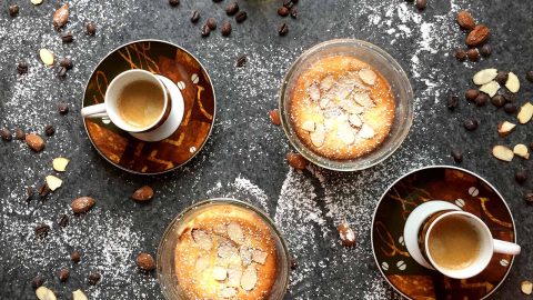 Ricotta Kuchen im Glas