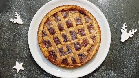 Mascarpone cake with chocolate chips