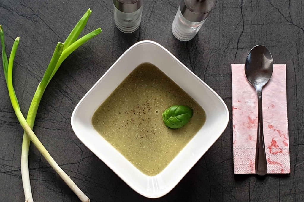 Cream of broccoli soup