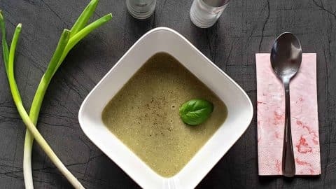 Cream of broccoli soup