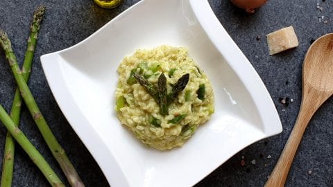 Spargelrisotto