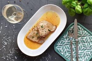 Scaloppine al vino bianco