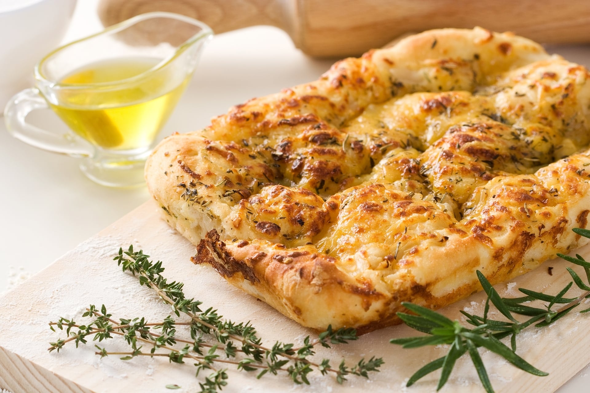 Gluten free focaccia