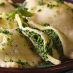 Glutenfreie Ravioli mit Spinat und Ricotta