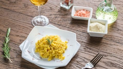 Risotto milanese