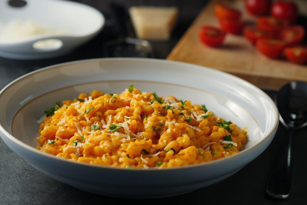 Tomato risotto