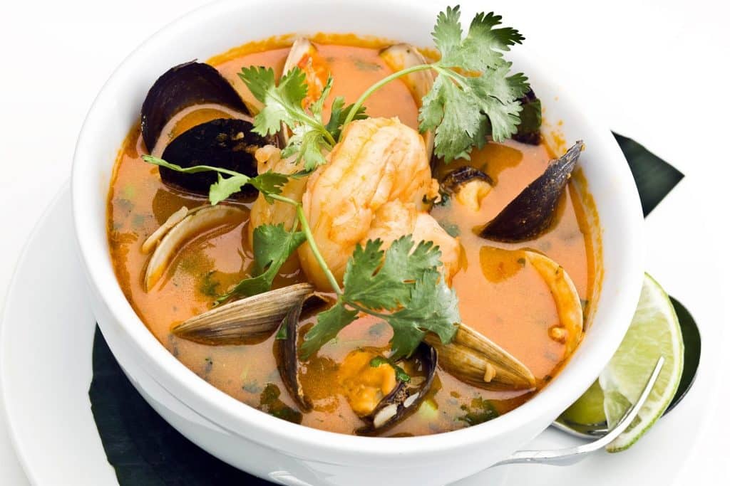 Mussel soup