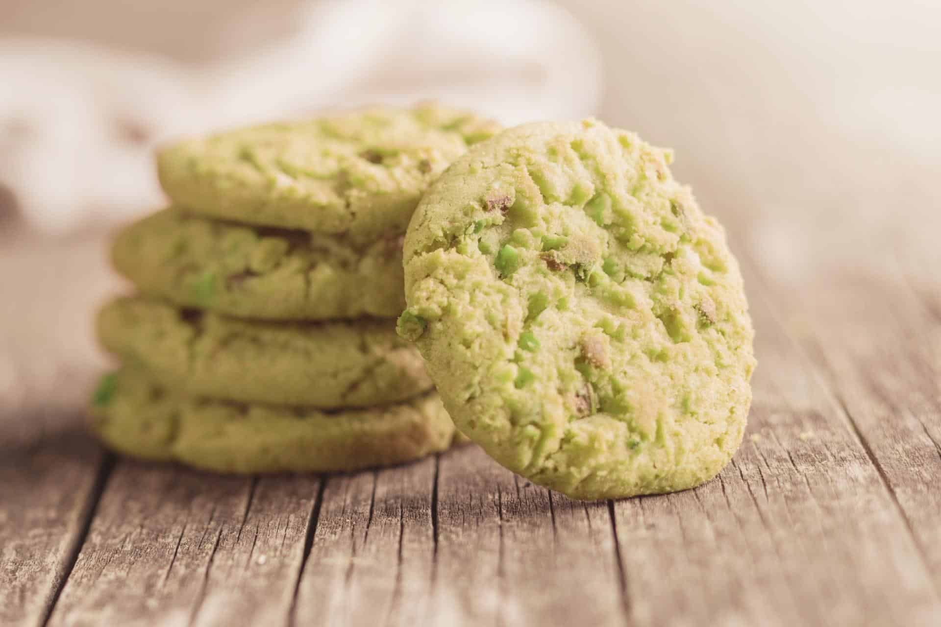 Pistachio cookies