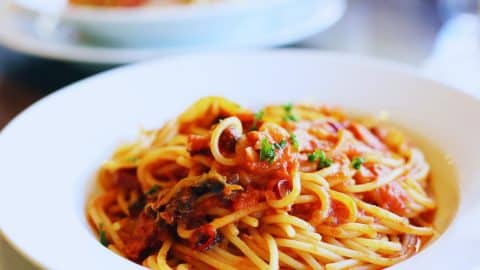 Spaghetti all'arrabbiata