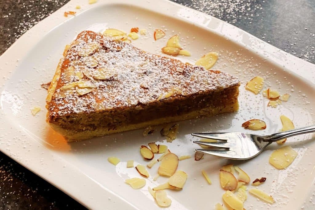 marzipan almond cake