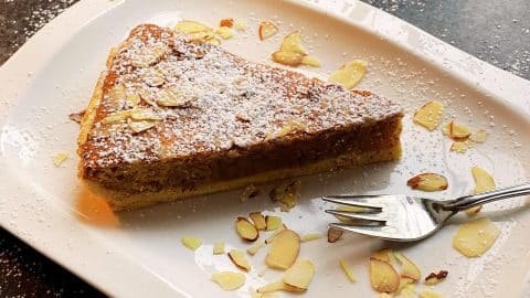 marzipan almond cake