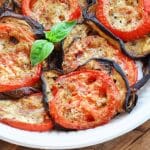 Gebackene Aubergine