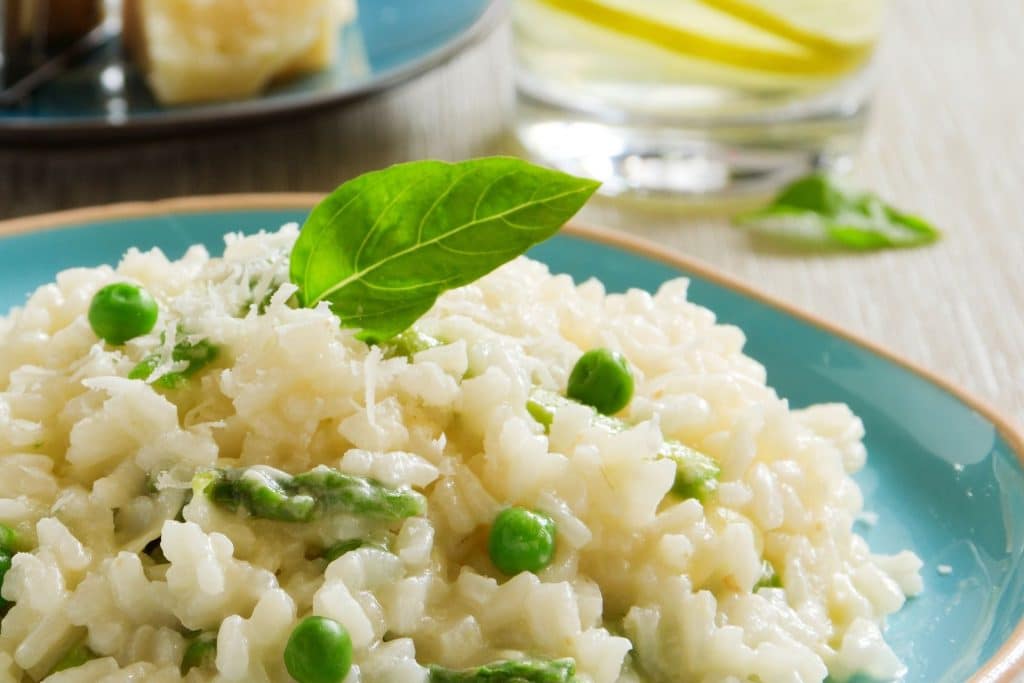 Risotto ai piselli