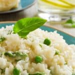 Erbsenrisotto