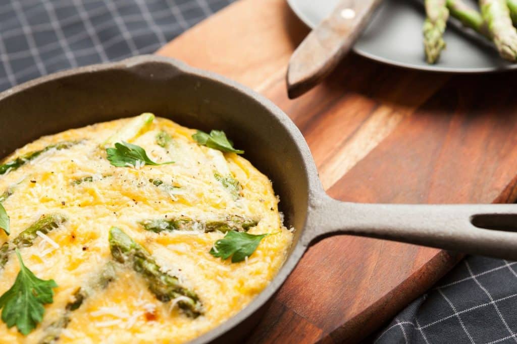 Spargel Frittata