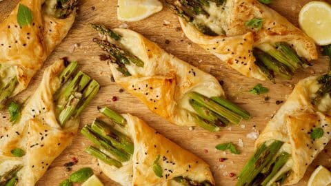 asparagus puff pastry