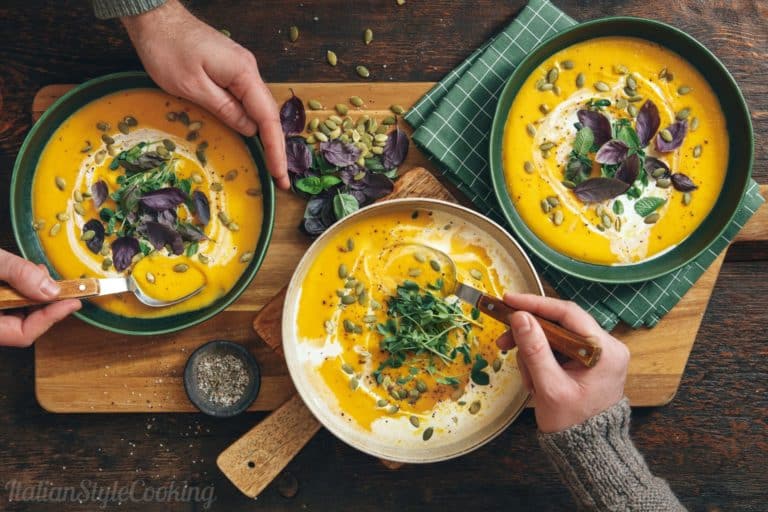 Delicious pumpkin dinner recipes from Italy