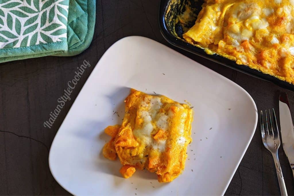 Lasagne di zucca