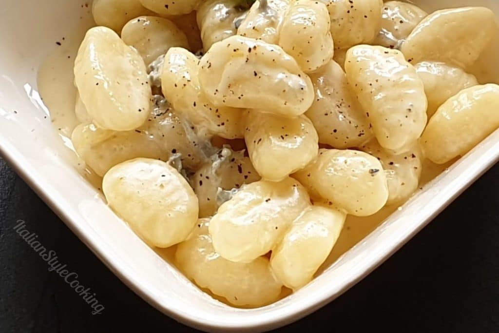 Four cheese gnocchi